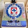 Cruz Azul Fußballmannschaft, Muster Flanelldecke, Hohe Qualität, Bequem für alle Jahreszeiten, Heimdekoration, Wärme und Komfort, Perfekt für Geschenke.