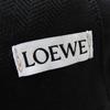 Pristine LOEWE hat Anagram leather patch black Lamb leather Women Used