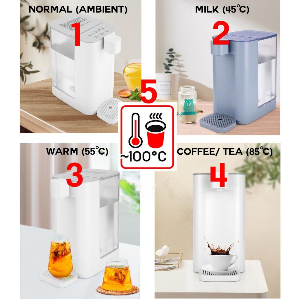 3L Large Capacity Water Dispenser Household Small Desktop Intelligent Water Dispenser Portable Hot Water Dispenser