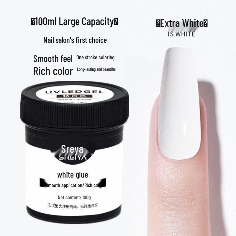 

Набор 3-в-1 для наращивания ногтей гелем: УФ гель для наращивания, базовое покрытие и закрепитель