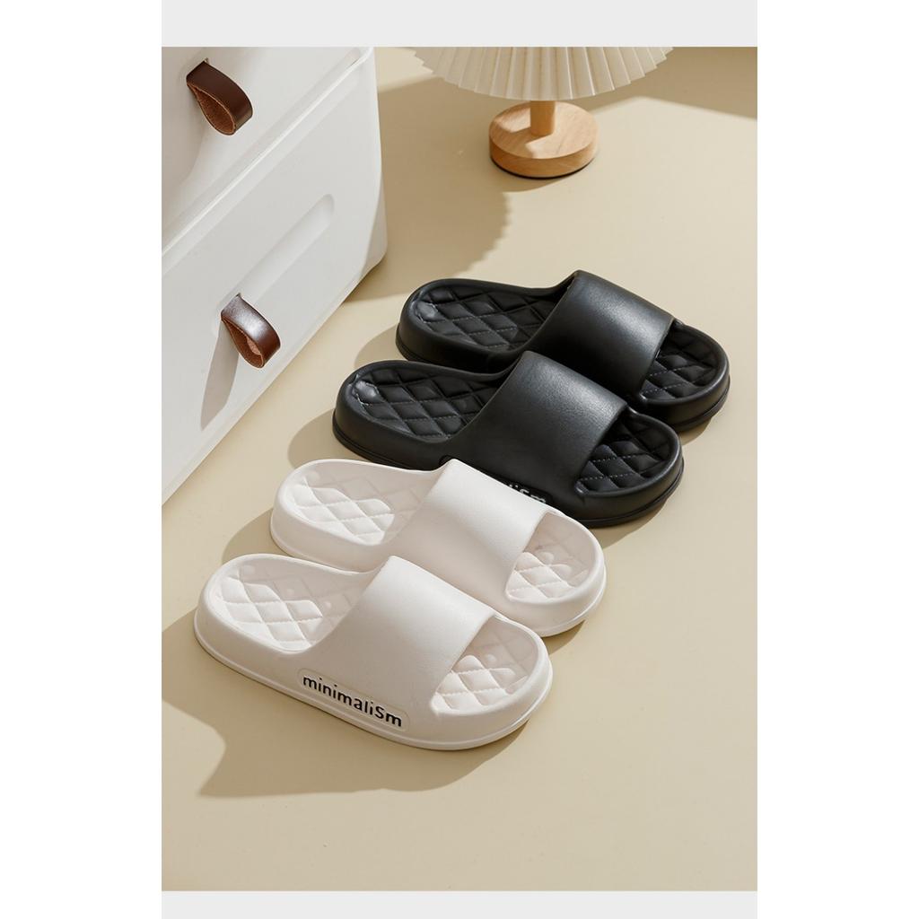 Plus Size Men's Slippers for Summer Home, Indoor Cool Mop, Bathroom, Anti Slip, Quiet, Trendy Couple EVA Slippers