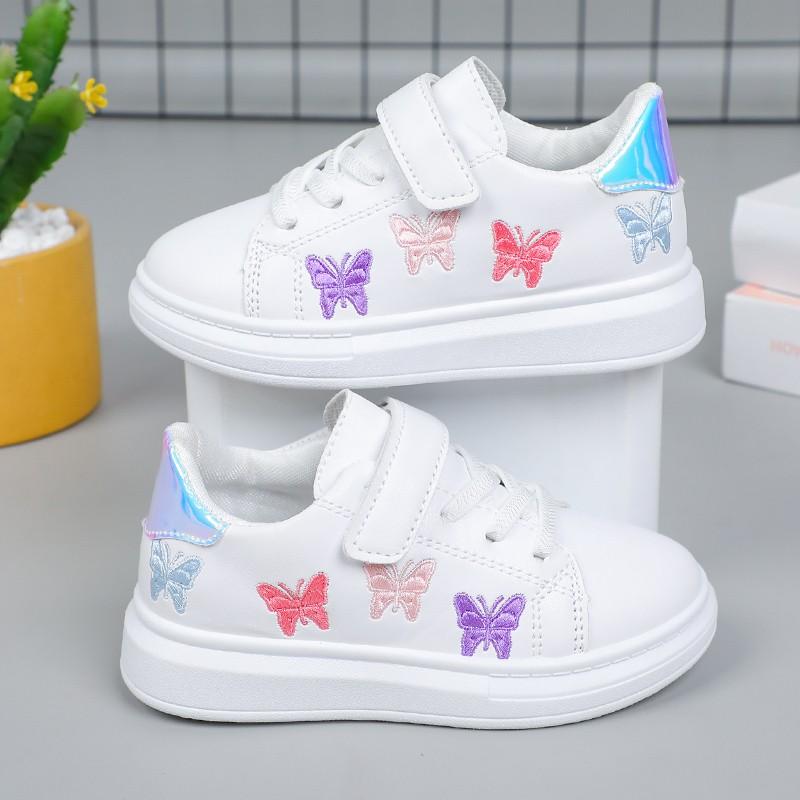 Zapatillas Girl Casual Shoes 2025 Summer New Fashion Sports Big Child Little White Shoes Platform Kid Shoes sneakers