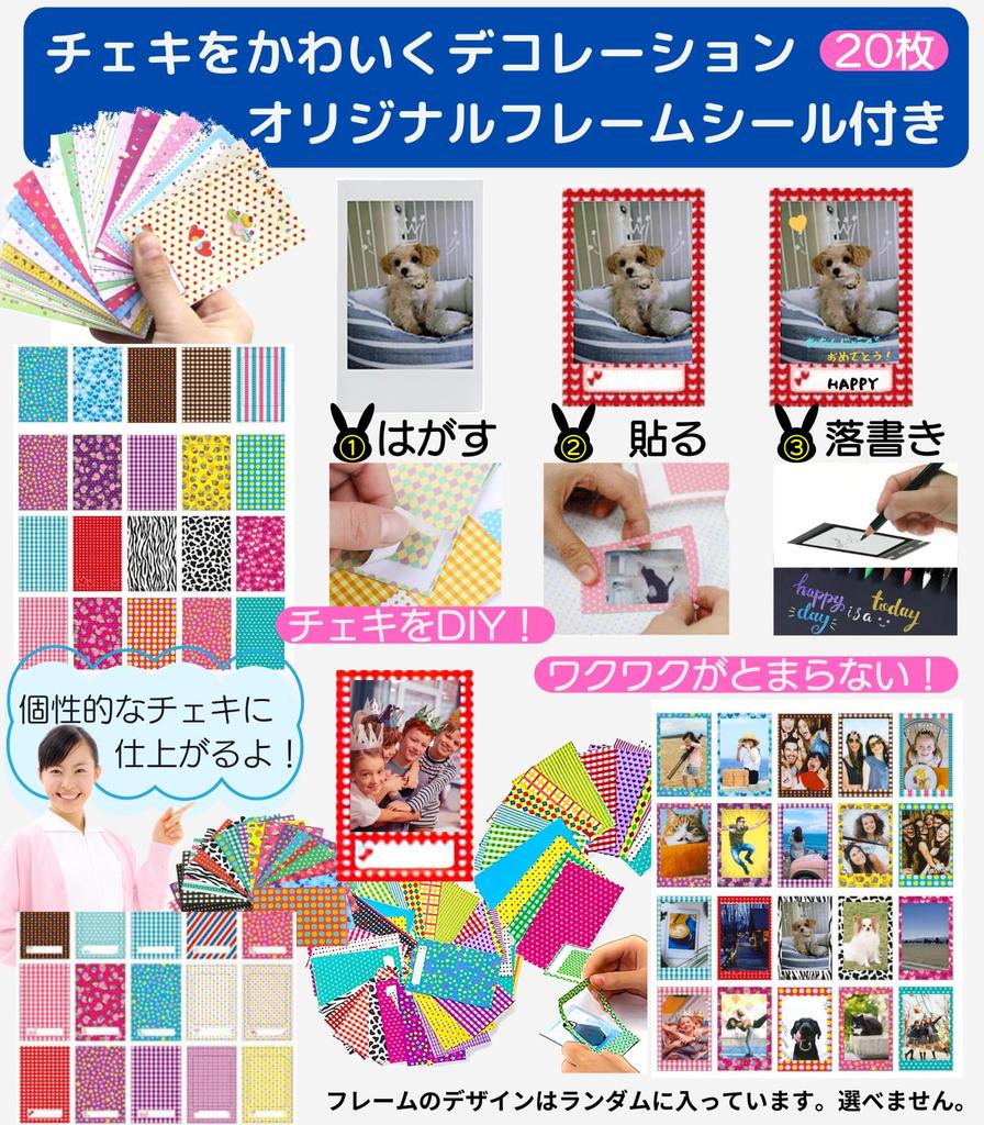 Instax Album Instax Book for Instax Mini Large Capacity Instax Mini Instax Film Instax Mini 108 Sheets Storage Compact Tourette Type VOW&ZON (Mint)
