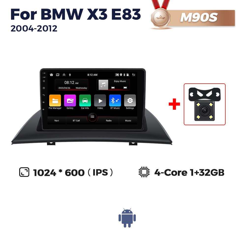 Navifly 8Core 2din Android Car Radio Multimedia Video Player For BMW X3 E83 2004-2012 Carplay Auto DSP GPS Navigation Head Unit