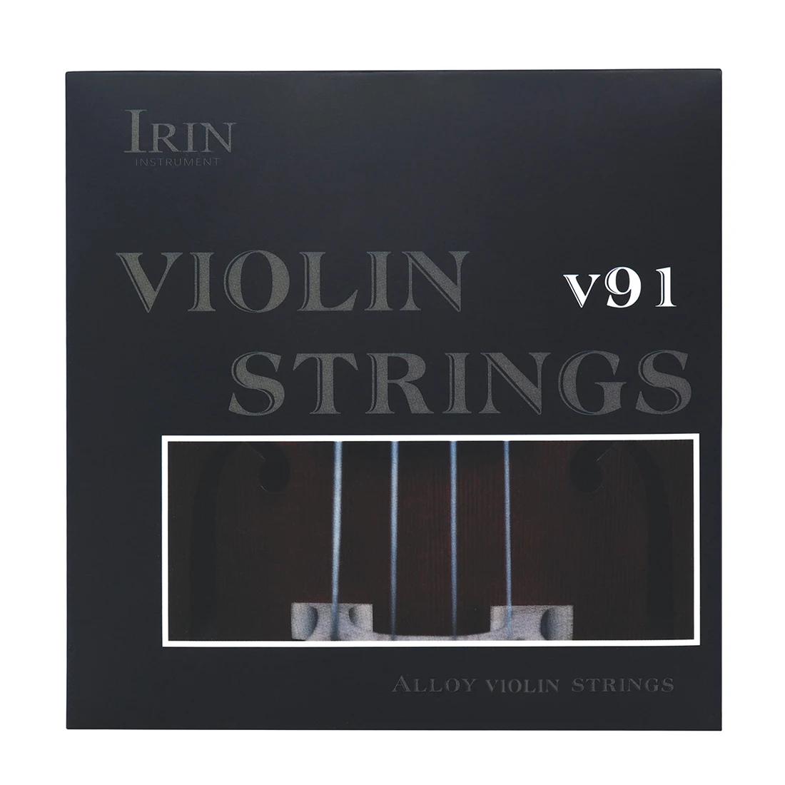 

IRIN Violin Strings High Quality Nylon Aluminum Magnesium Wound Silver Nickel Plated Violin Strings Violin Parts Accessories