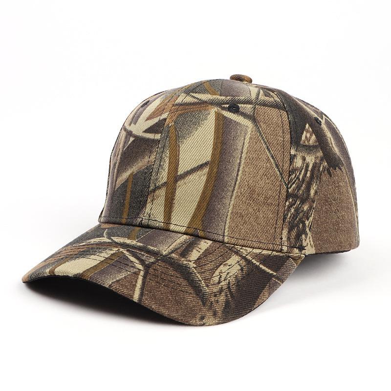 Baseball Cap Men's Sun Hat Fishing Baseball Cap Outdoor Camouflage Sun Hat Military Training Sports Team Building Middle Aged Hat