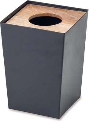 POSH LIVING Dust Box Square Black S 41319
