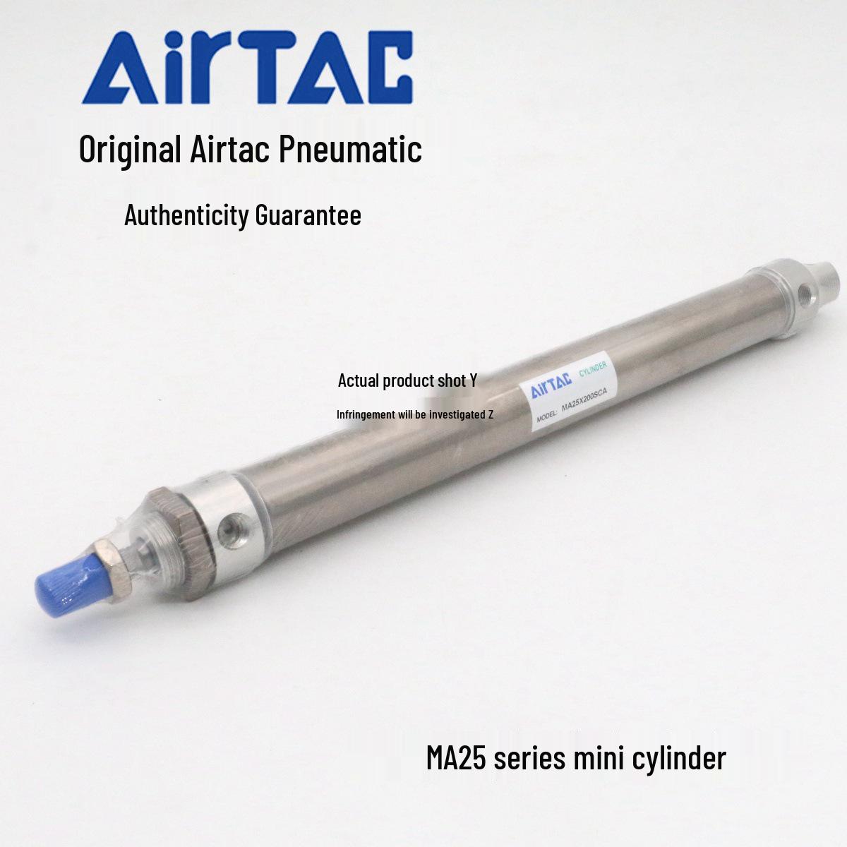 

Міні-циліндри AirTAC з нержавіючої сталі MA25X175SCA, MA25X200SCA, MA25X250SCA 150 mm stroke - MA25X150SCA