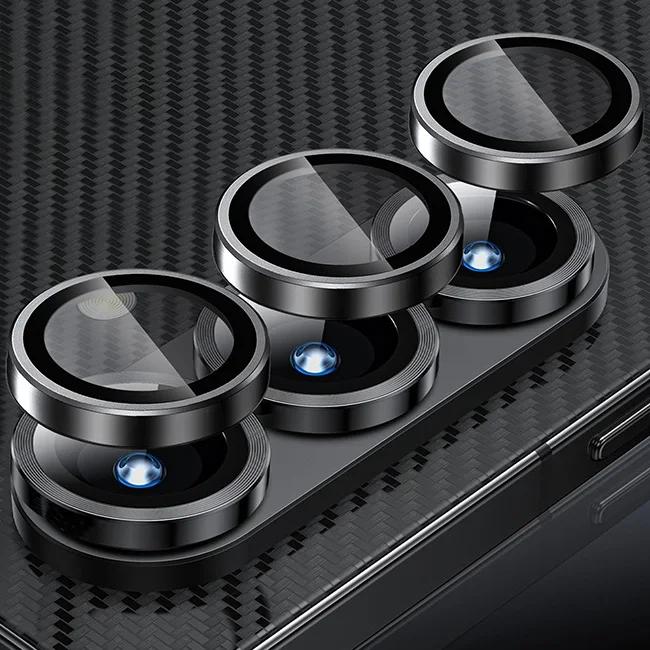 

Защитная пленка для объектива камеры высокой четкости для телефона Samsung Galaxy Z Fold 7, отдельная защитная пленка для объектива из закаленного стекла [1 комплект] For Galaxy Z Fold 7 чёрный