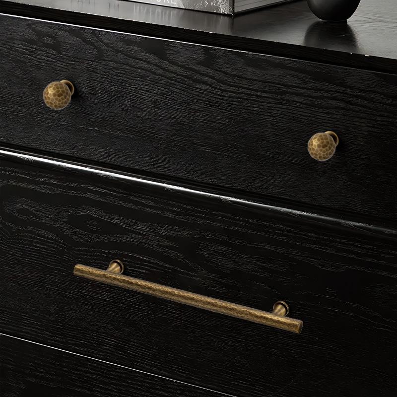 Retro Brass Handle Not Easy To Deform Simple Durable for Wardrobe Cabinet Drawers Home Decoration Beautification