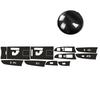 Interior Panel Cover Trim Glossy Carbon Fiber For Lexus Is250 300 350 2006-2012