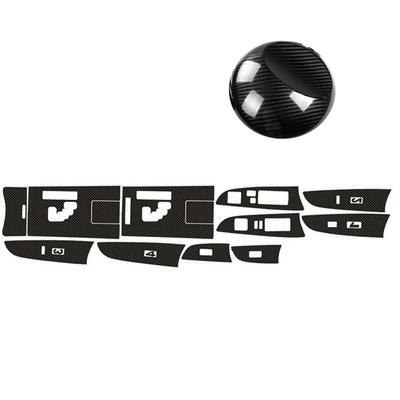 Interior Panel Cover Trim Glossy Carbon Fiber For Lexus Is250 300 350 2006-2012