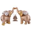 Elephant showpiece for Home & Office décor (Golden)