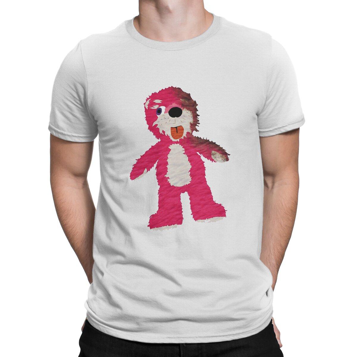 Breaking Bad Pink Teddy Bear Tshirt Graphic Men Polyester Tops Vintage Goth Summer Streetwear Harajuku T Shirt S