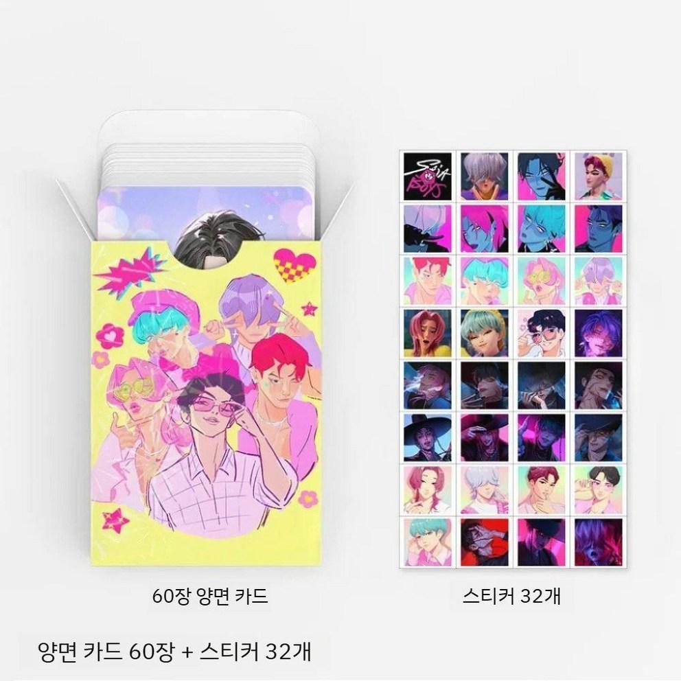 K-pop Demon Hunters Lion Boys Photocard Photo Album Picture Romance Baby Jinwoo Abby Mystery 92-piece Set
