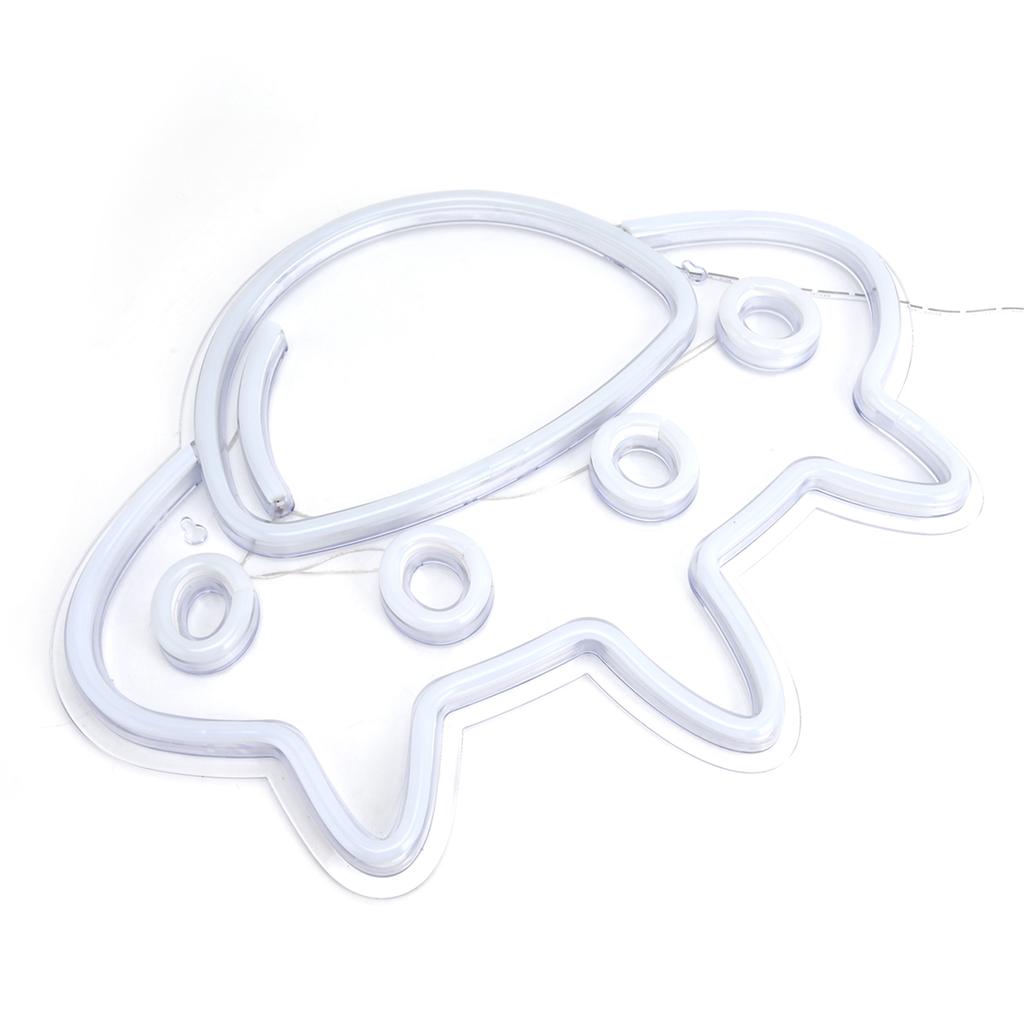 Neon Light PVC High Brightness Uniform Luminescence USB Powered LED Spaceship Appearance Neon Sign for Bar Home