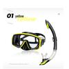 Pulian Snorkeling Set with Semi-Dry Snorkel & Wide-View Mask