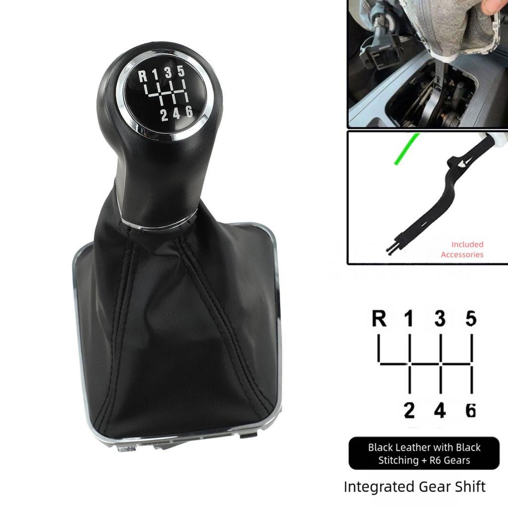 5 6 Speed Knob Gear Shift Knob Easy Installation Process