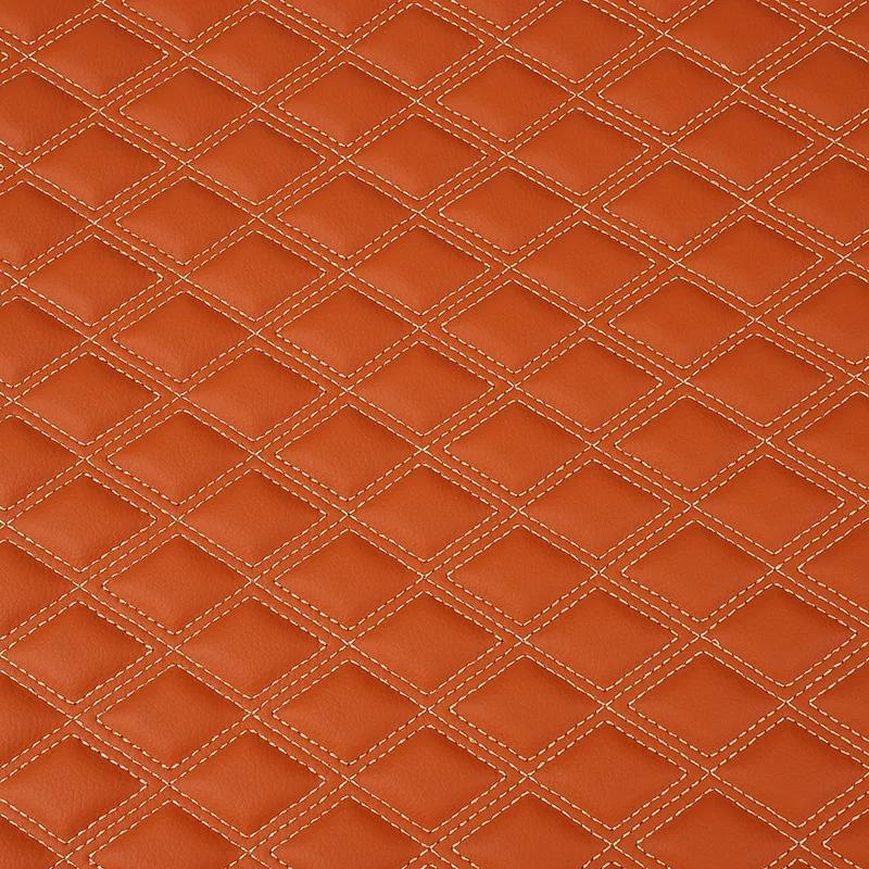 Künstliches PU 100x155cm Dickes Ledergewebe für Polstermöbel Auto Boden Hintergrundwand Schiebetür Dekor Kunstleder