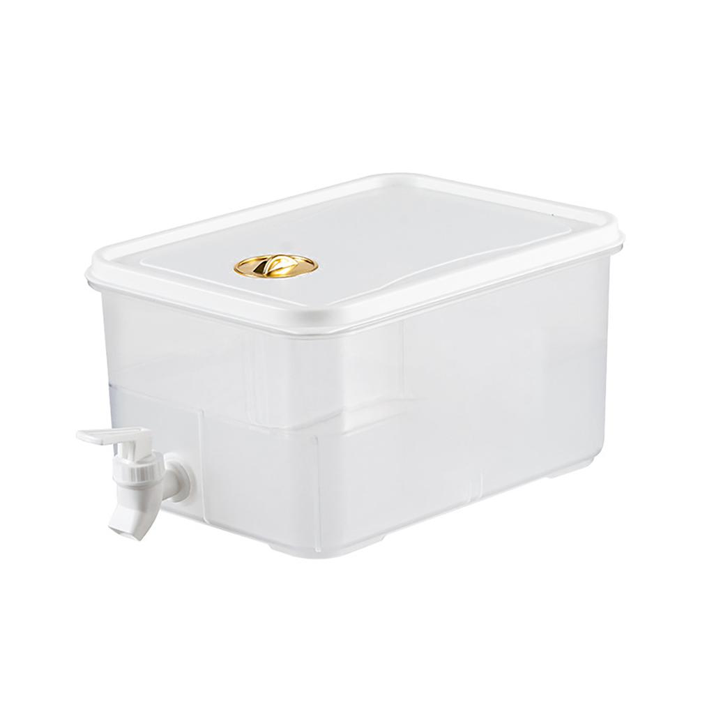 3.5/5L Refrigerator Cold Kettle with Faucet Lemon Fruit Tea Jug Date Indicating Adjuster Large Capacity Leakproof Drinkware