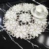 NEW European pastoral Damask embroidery hand hollowed out tablecloth tea set table mat vase lamp living room bedroom decoration for Home