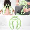 360 Degree 9 Wheels Muscle Roller Massager Reusable Leg Massager Circular Leg Clamps  for Waist