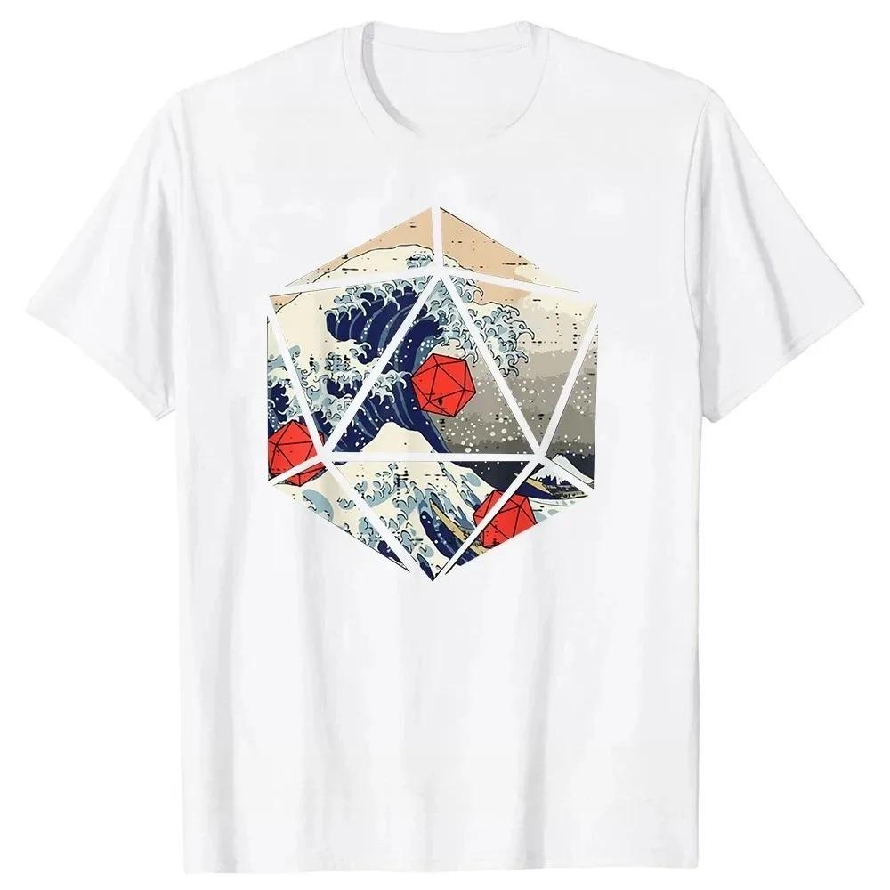 

Interesting Fire Dice Theme Tshirt Dice Street Style Birthday Gift Womens Tshirt Unisex Tshirt Round Neck Top Short Sleeved S