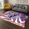 New Genshin Impact Cartoon Game Carpet Rug for Bedroom Living Room Sofa Playroom Doormat Home Decor,Kid Area Rug Non-slip gift