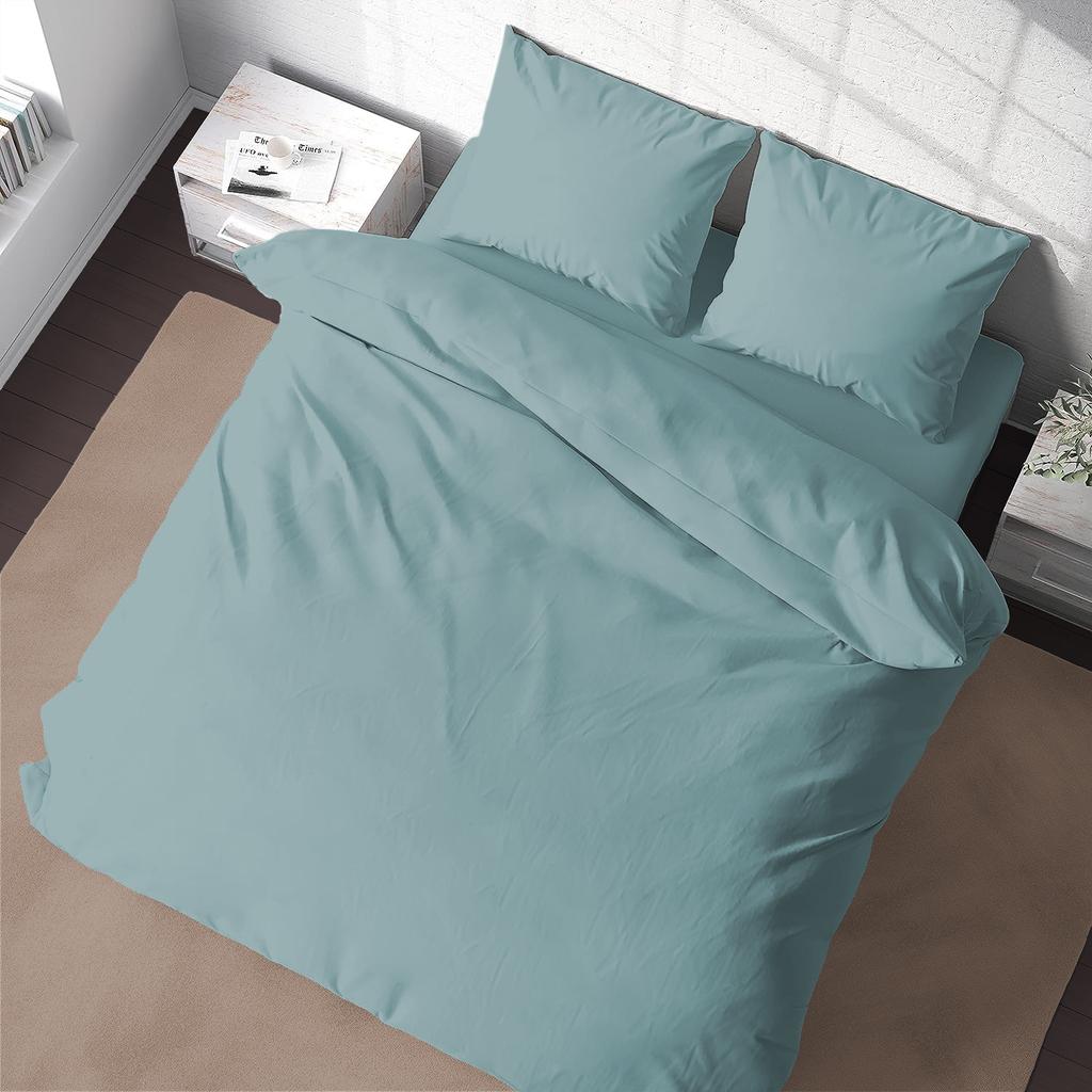 Luksusowa kolekcja Signature Collection 600TC 3PC Solid Pattern Duvet Cover Set (1 poszwa na kołdrę i 2 poszewki na poduszki) Wiele rozmiarów i kolorów