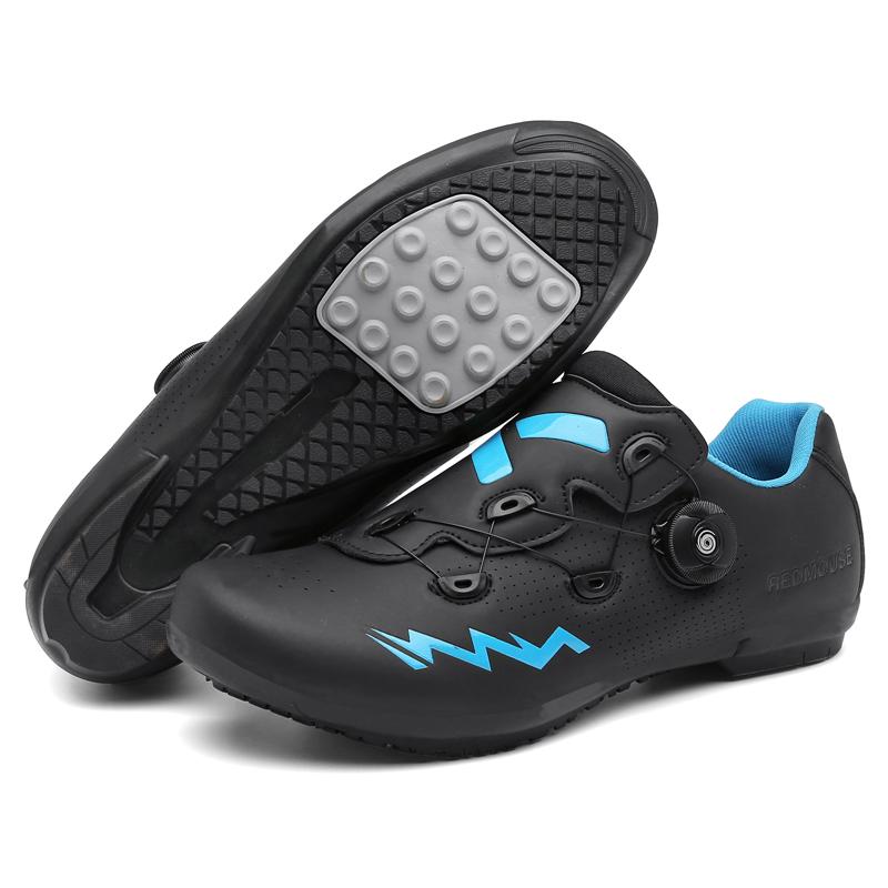 MTB Cycling Shoes Men Women Nylon Self-Locking Road Bicycle Riding Shoes Non-slip Cycle Trainers Exercise Bike Fitness Sneakers