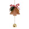 New Christmas Tree Bell Pendant Hanging Bell Doorbell Pendant Christmas Car Hanging Wind Chimes Gift Christmas Decoration
