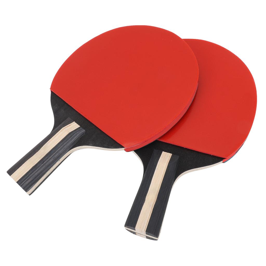 Tischtennisschläger-Set Professional 2 Tischtennisschläger 3 Bälle Penhold Tischtennisschläger-Set