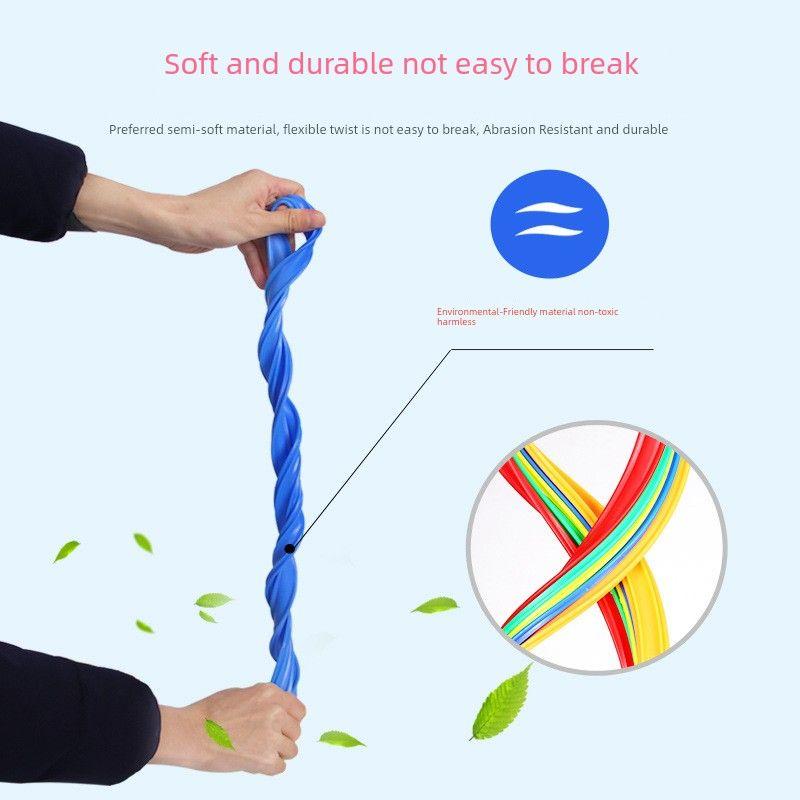 Kindergarten Kids Hopscotch Jumping Plaid Jumping Circle Ring Physical Fitness Agility Training Ring Sensory Training Sports Equipment Toys