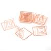 10Pcs Business Card Holder Mini Cute Metal Desktop Message Display Stand for Table Number Photo