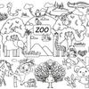 Children's Cartoon Birthday Handmade Drawing Disposable Graffiti Paper Tablecloth DIY Party Halloween Paper Tablecloth Poster