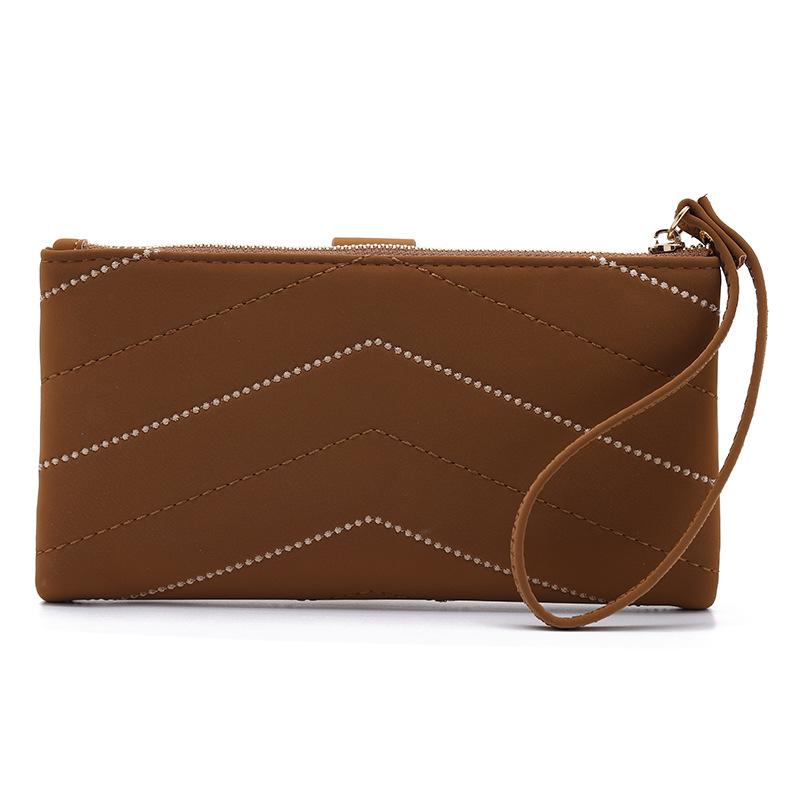 Women's Long Wallet Women's Retro Simple Buckle Women's Handbag