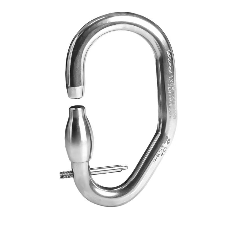 Brangdy Stainless Steel Via Ferrata Safety Carabiner