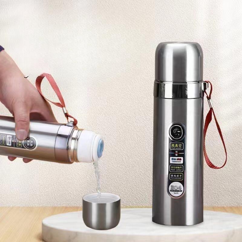 304 Edelstahl Isolierbecher Große Kapazität Wasserbecher für Männer und Frauen Studenten Tragbare Outdoor-Kessel für Zuhause