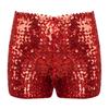 Jenter Dans Kort Gymnastikk Athletic Shorts Sparkle Glitter Tumbling Bottoms