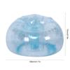 Adult Transparent Folding Inflatable Sofa Chair with Sequin Decor for Leisure Nap Sping