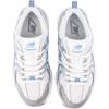 New Balance 530 Grote Kinderen Zilver Blauw Kinder Sneakers Wit Zeezout Stilstaand Water GR530ED