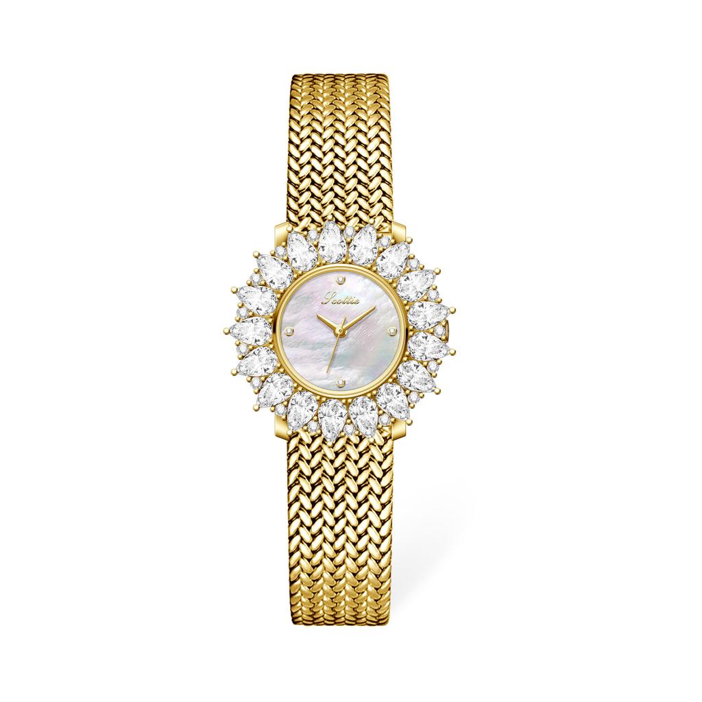 Watch Women'S Retro Sense Light Luxury Wheat Ear Strap Women'S Watch With Diamonds High Value