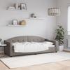 Vidaxl Sofa with Sleeping Function, Taupe Color, 80X200 Cm, Upholstered In Fabric