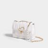 Chain bag New trendy women's bag Spring and summer versatile fashion large capacity shoulder crossbody pleated bag