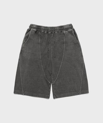 SAINTPAIN Sp Curved Pigment Sweat Shorts Charcoal