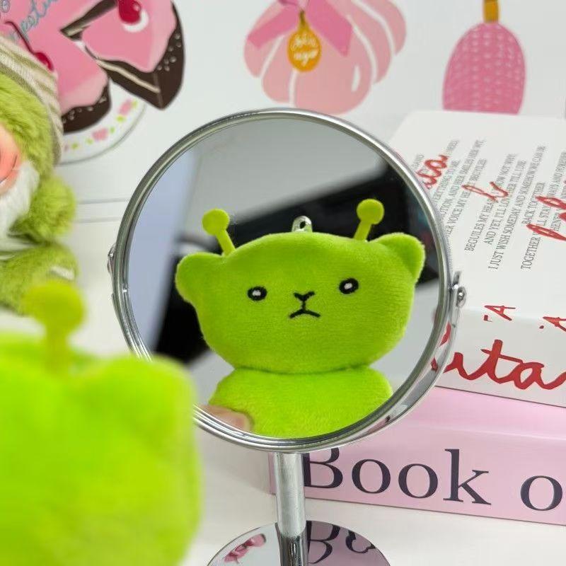 Hot Alien Cat Plush Toy Cartoon Stuffed Animal Keychain Accessories Creative Ugly Cute Backpacks Pendant Fans Gift