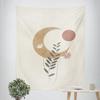 Simple Illustration Style Decorative Tapestry Home Wall Decoration Office Living Room Tapestry