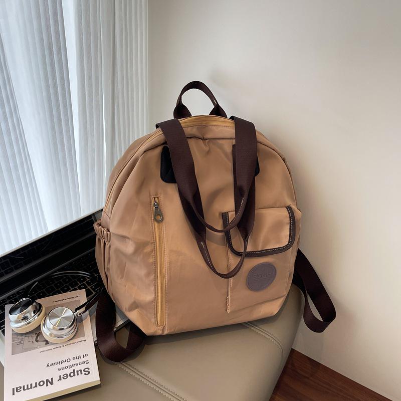 

Жіночий легкий дорожній рюкзак великої місткості - 2025 Високоцінна сумка для мами для коротких подорожей хакі