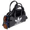 adidas Originals Adicolor Serie Verstellbarer Schultergurt Vorn Markenaufdruck Jelly Bowlingtasche Unisex Handtasche Schwarz Weiß IX7498