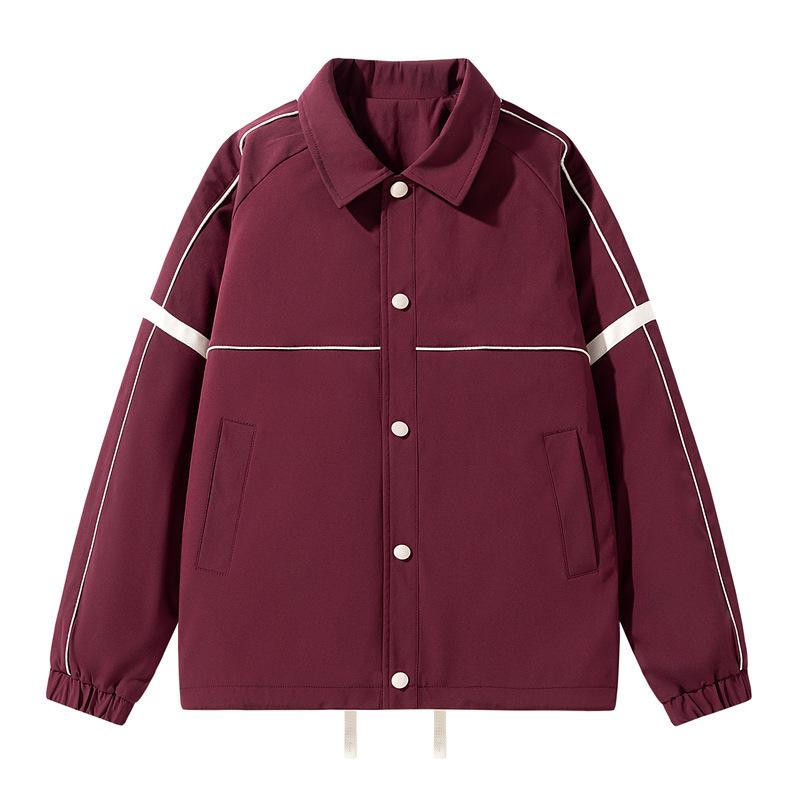 Lässige Revers Herrenjacke, Frühling und Herbst Neu High-End Koreanische Version des Trends Rowdy Handsome Herrenoberteil